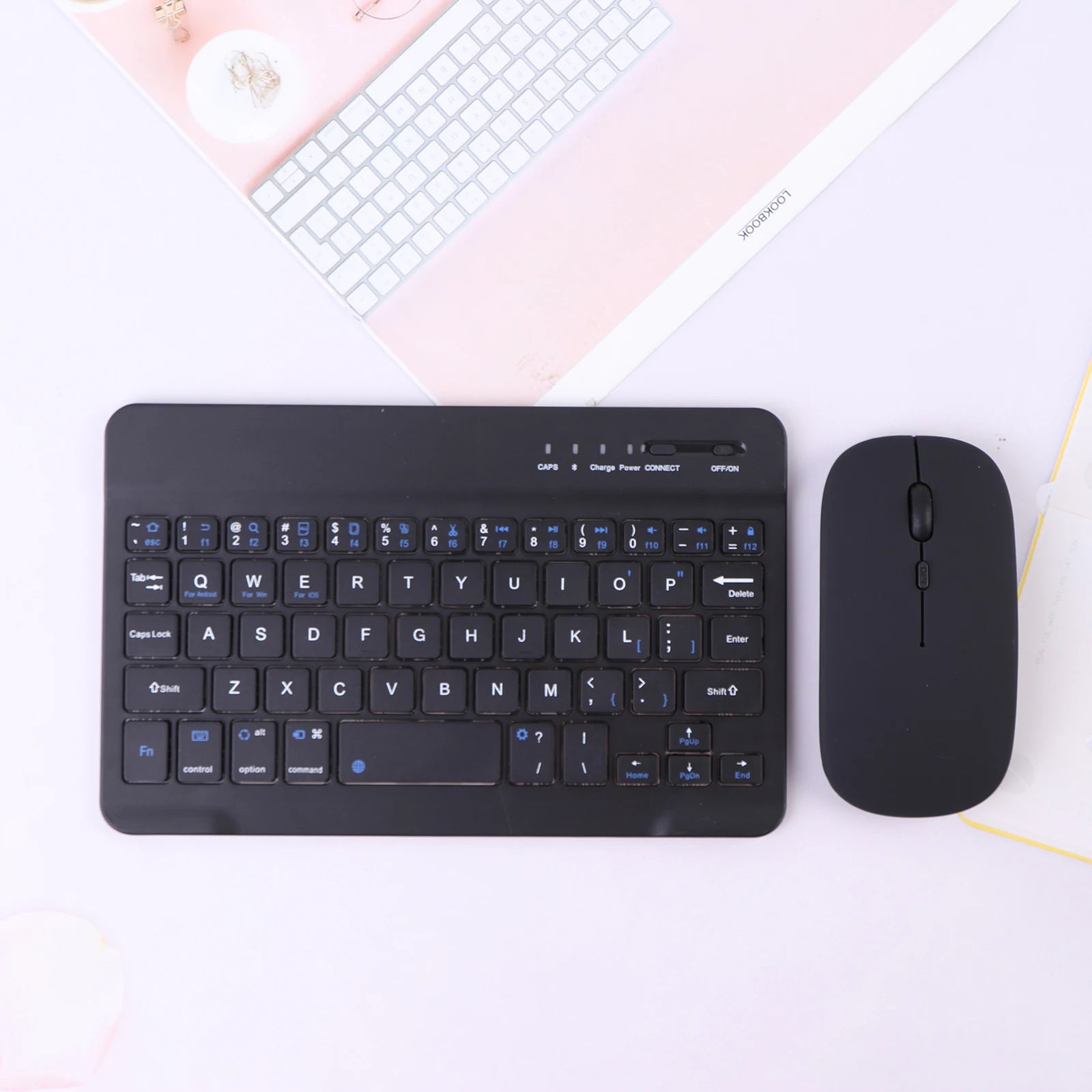 Wireless Keyboard For Tablet, Laptop, Computer