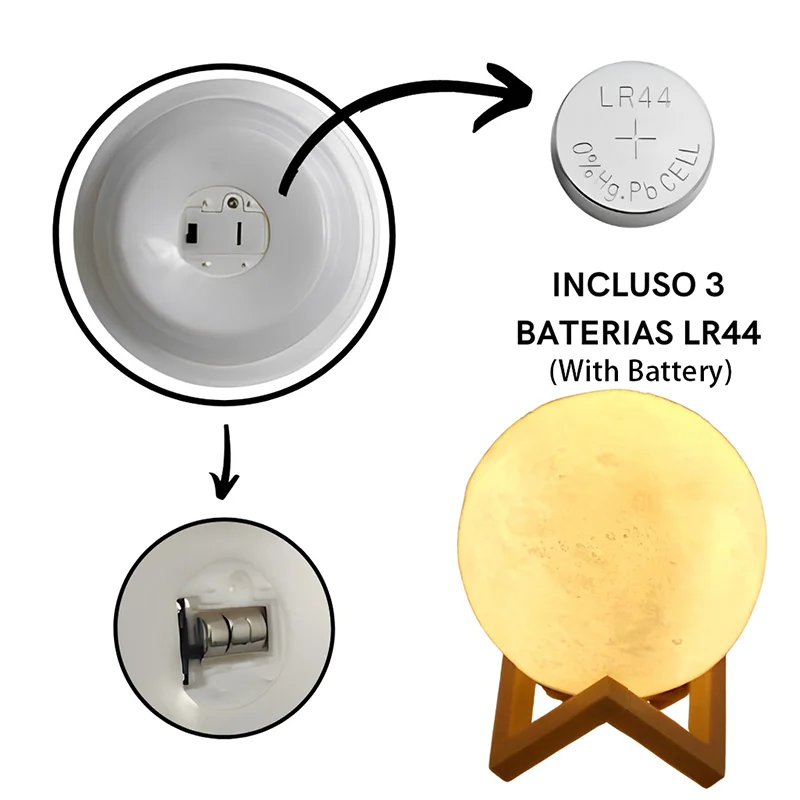Book Light LED Moon