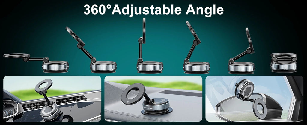 Vacuum Suction Magnetic Phone Holder
