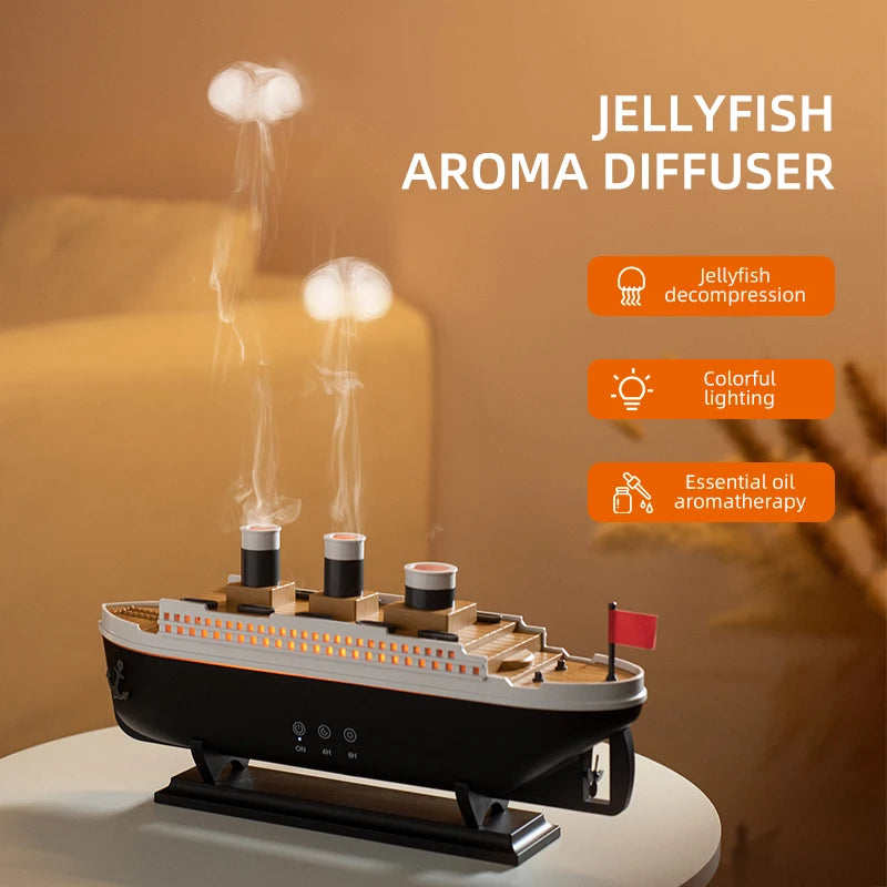 Titanic Jellyfish Smoke Ring Humidifier