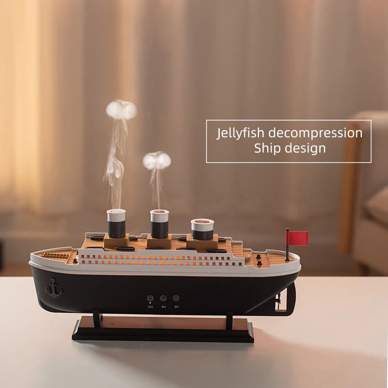 Titanic Jellyfish Smoke Ring Humidifier